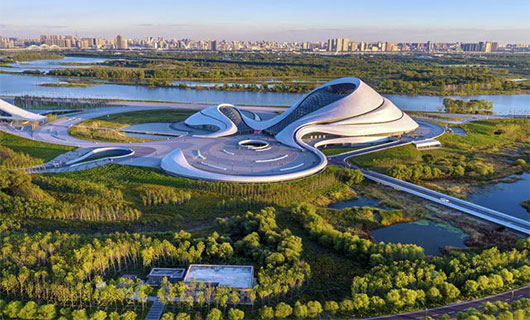 哈爾濱工業(yè)大學(xué)空間濕地實(shí)驗(yàn)樓